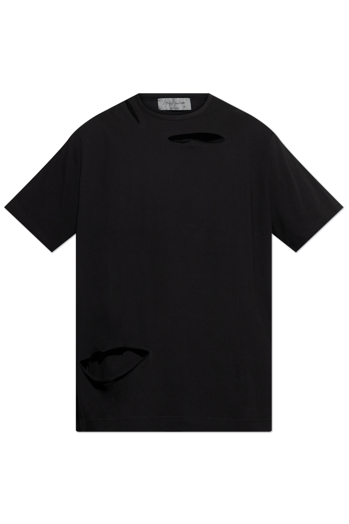 Tシャツ・カットソー SAINT LAURENT Black Viscose Top SAINT LAURENT PARIS Tシャツ・カットソー XL 黒 【古着】